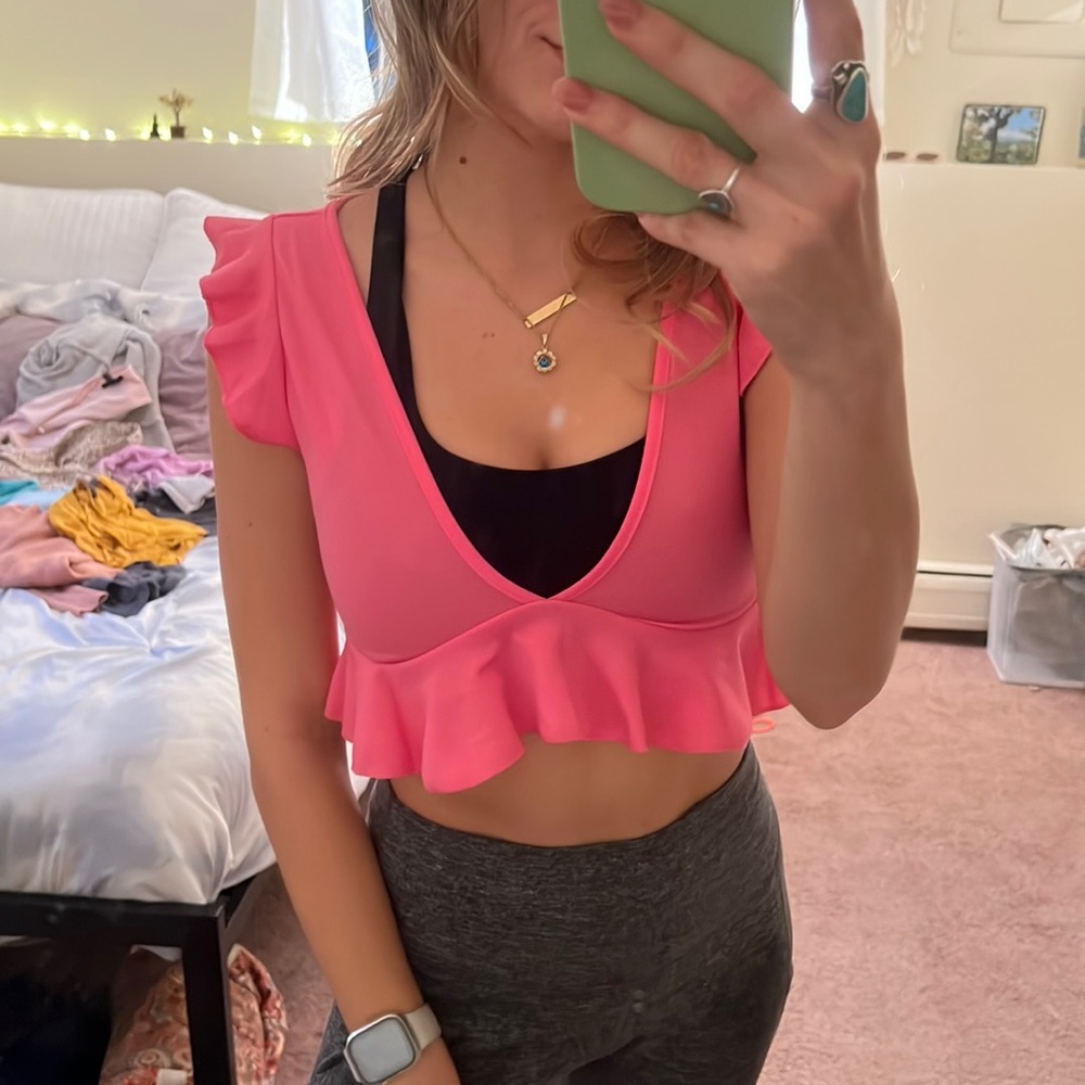 pink going out shirt